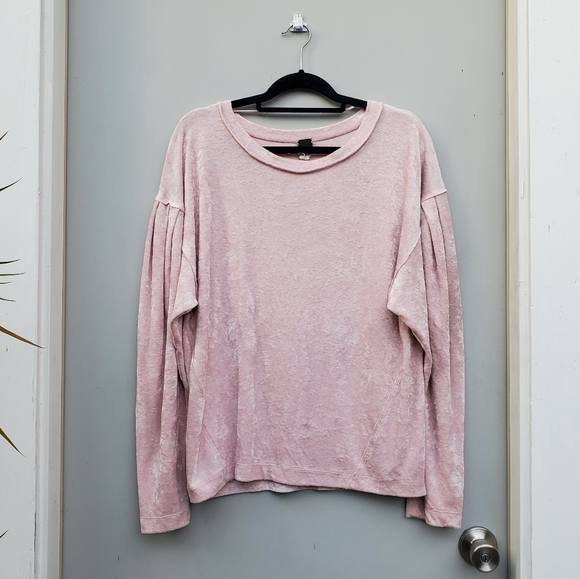 Free People Pink Milan Pullover Layering Top - Picture 4 of 8